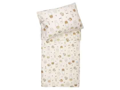 Obliečky 140 x 100 cm a 40 x 60 cm Miffy Family Farm Jollein