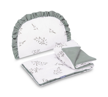 2D sada do kočíka, postieľky, kolísky mušelín/bavlna Sensillo