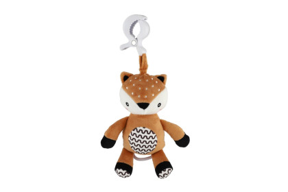 Naťahovací hrací strojček plyš 30 cm záves na postieľku/kočík Babyted