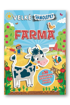 Veľké samolepky Farma