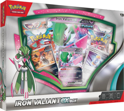 Pokémon TCG: Roaring Moon/Iron Valiant ex Box