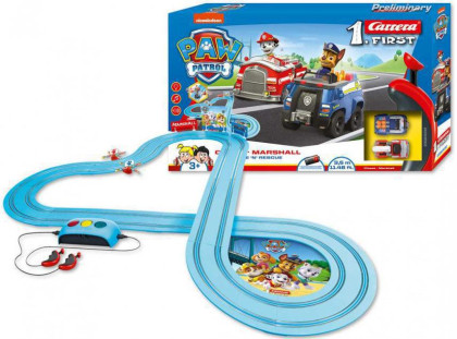 Autodráha Carrera First Paw Patrol/Tlapková Patrola 3,5 m + 2 autá