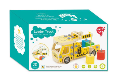 Konštrukčný set - autožeriav Lucy & Leo