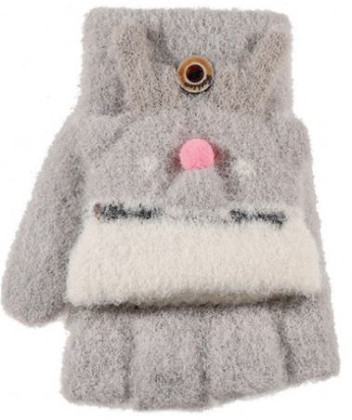 Detské odklápacie rukavice so sobíkom 7 - 8 rokov