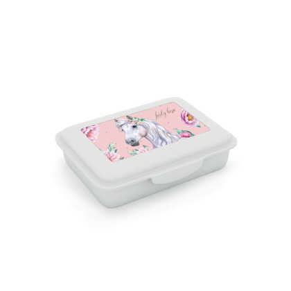 Box na desiatu s priehradkou kôň romantic