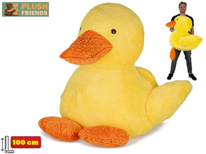 Kačica plyšová 100 cm sediaca 0 m+Plush Friends