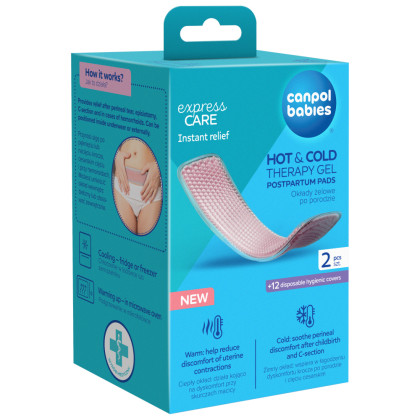 Popôrodné gélové vložky Hot & Cold 2 ks Canpol babies