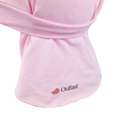 Šiltovka tenká pirát Outlast® s UV faktorom 50+, ružová baby/ružová baby kvietky
