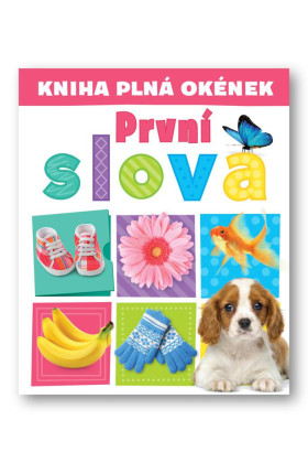 Kniha plná okienok Prvé slová