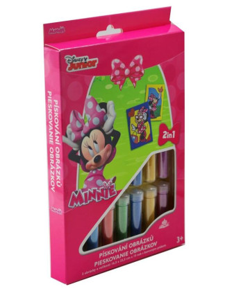 Pieskovanie obrázkov Disney Minnie 2v1