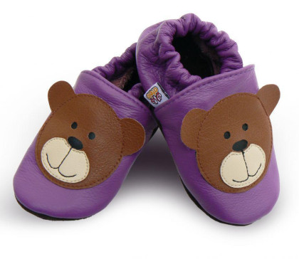 Kožené capáčky 12-18 m (21) 13,3 cm Afelo