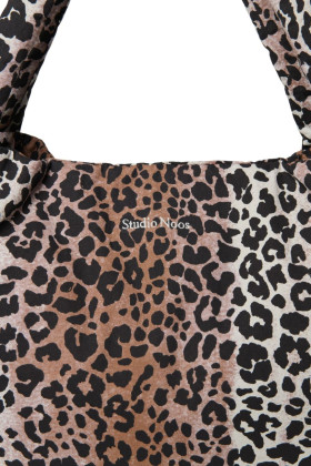 Soft Cotton Mom Bag - prebaľovacia taška Hazel Leopard Studio Noos