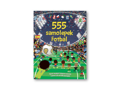 555 samolepiek - Futbal