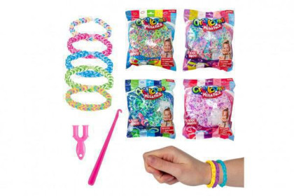 Urob si svoj náramok - gumičky 5000 ks + náčinie