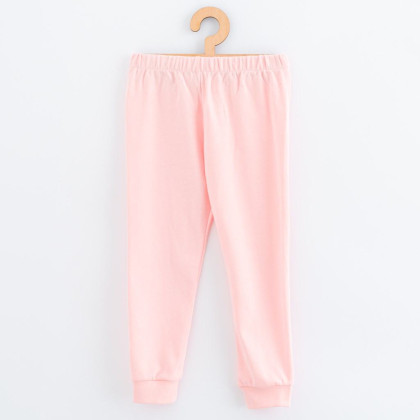 Detské bavlnené pyžamko New Baby pink bear