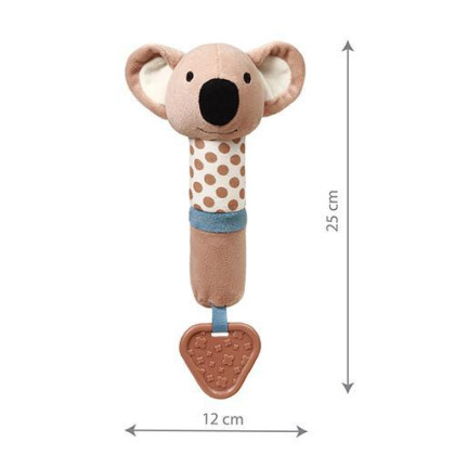 Hračka pískacia s hryzátkom Koala Charlie 3 m+ Babyono