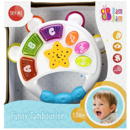 Hudobná tamburína Bam Bam