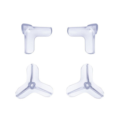 Ochrana rohov trojitá 4 ks Transparent Zopa