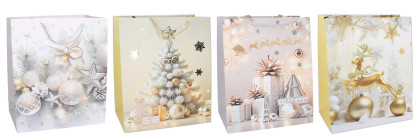 Darčeková taška L 31x40x12 cm Vianoce