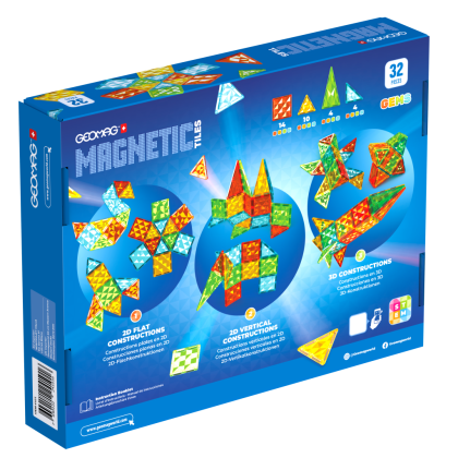 Geomag Magnetic Tiles 32 dielikov