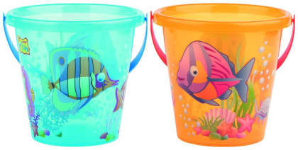 Kýblik rybičky priehľadný priemer 17 cm Androni