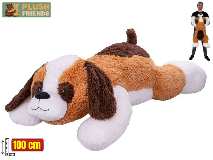 Plyšový bernardín ležiaci, 100 cm Plush Friends