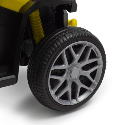Detské odrážadlo Baby Mix Mega Prime EVA s vodiacou tyčou