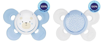 Cumlík Physio Comfort silikónové Chlapec 0-6 mes. 1 ks Chicco