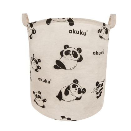 Skladací kôš na hračky - Panda Akuku
