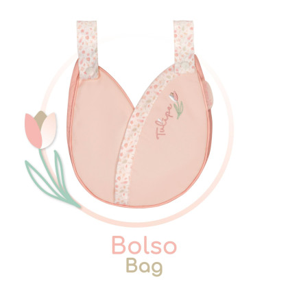 Môj prvý kočík pre bábiky s taškou Tulipe 56 cm DeCuevas