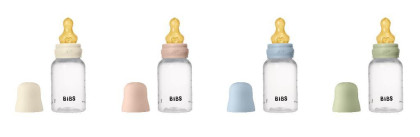 Antikoliková fľaša s kaučukovým cumlíkom 150 ml Bibs