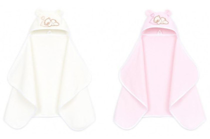 Maxi osuška s kapucňou Macko 70 x 120 cm Mamo Tato