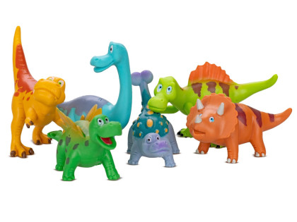 Dinosaurus 8-11 cm 6 ks
