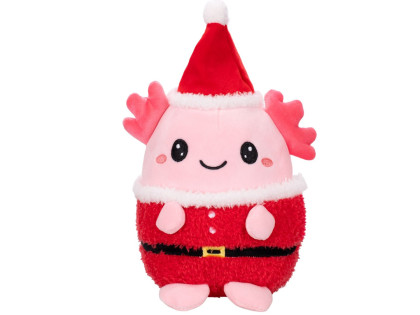 Kawaii Xmas zvieratko plyšové vo vianočnom oblečku