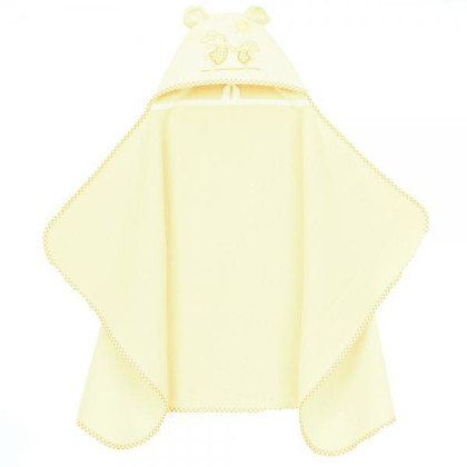 Maxi osuška pončo s kapucňou 70 x 120 cm