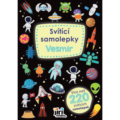 Svietiace samolepky Vesmír