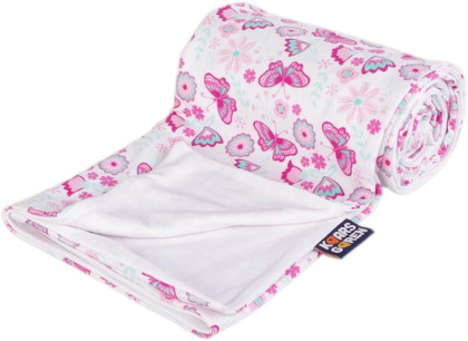 Obojstranná bambusová deka 70 x 100 cm