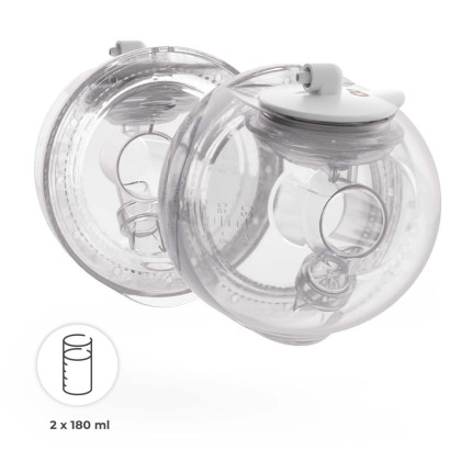 Odsávačka materského mlieka Double Hands-free Gentle Flow Kinderkraft
