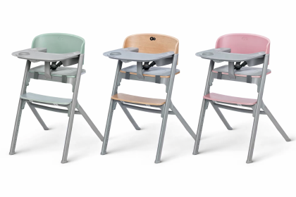 Kinderkraft Stolička jedálenská 3v1 Premium Livy