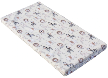 Matrac do postieľky Scarlett Zebra 120 x 60 x 5,2 cm - béžová