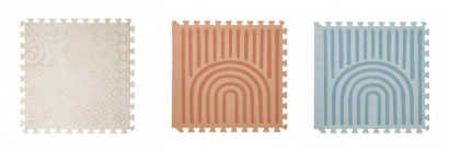 Hracia podložka Puzzle Prettier 120 x 180 cm Toddlekind