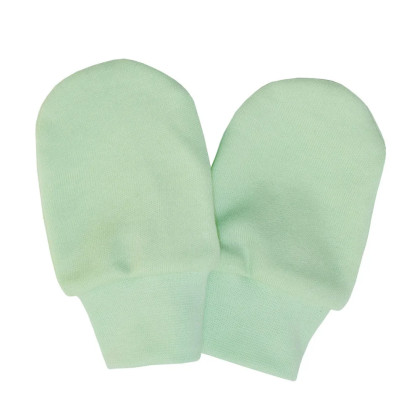 Rukavice bavlna jednofarebné zelená Esito