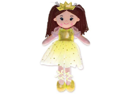 Bábika princezná Lenka 35 cm mäkké telo, na batérie, česky spievajúci 0 m+