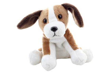 Plyšový pes bígel 14 cm