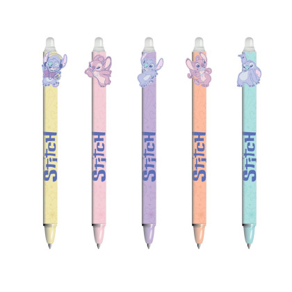 Stitch gumovacie gélové pero