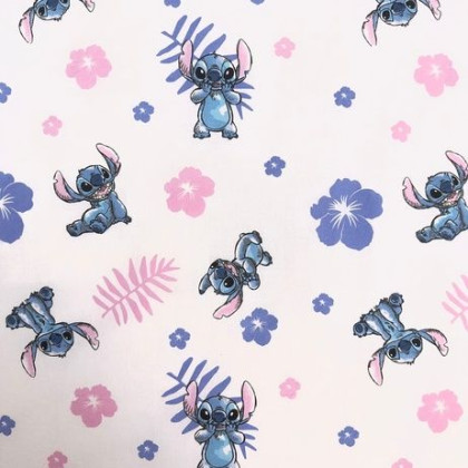 Obliečky Lilo and Stitch pink 140 x 200, 70 x 90 cm Jerry Fabrics
