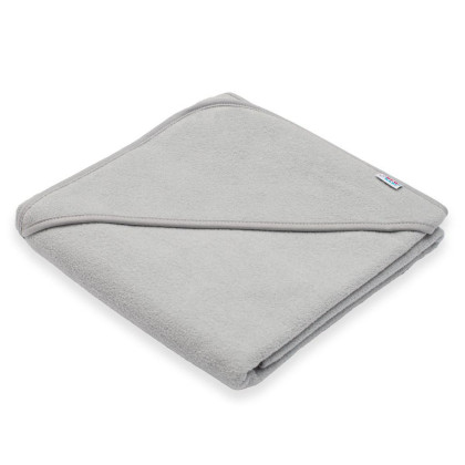 Detská froté osuška s kapucňou New Baby Basic 80 x 80 cm