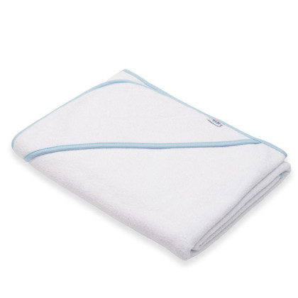 Detská froté osuška s kapucňou New Baby BASIC 100 x100 cm