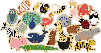 Magnimo zvieratká zo ZOO Djeco