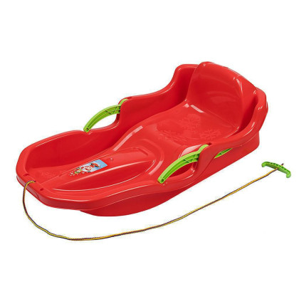 Plastové bôby s operadlom a brzdami Baby Mix Speed ​​bob